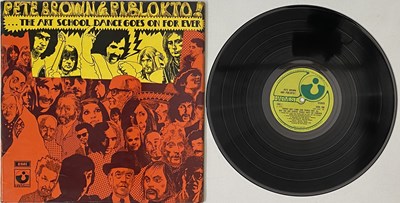 Lot 172 - PETE BROWN & PIBLOKTO - ...THE ART SCHOOL DANCE GOES ON FOR EVER LP (SHVL 768)