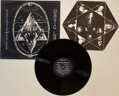 Lot 100 - MANDY MORTON AND SPRIGUNS - MAGIC LADY LP (ORIGINAL UK PRESSING - BANSHEE RECORDS BAN 1011)