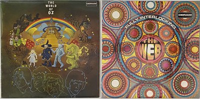 Lot 182 - THE WEB / THE WORLD OF OZ - LP PACK