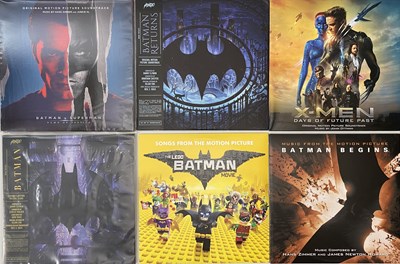 Lot 197 - SUPERHERO, MARVEL ETC SOUNDTRACK LP COLLECTION (MODERN PRESSINGS)