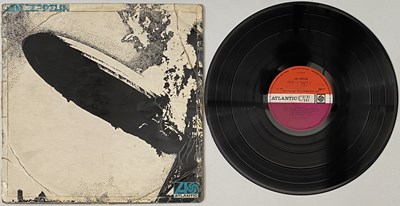 Lot 187 - LED ZEPPELIN - LED ZEPPELIN LP (FIRST UK TURQUOISE SLEEVE - UNCORRECTED PLUM/ ATLANTIC 588171)