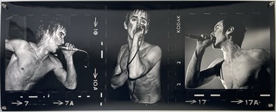 Lot 123 - IGGY POP, 1977 - HIGH-QUALITY ORIGINAL PHOTO PRINT.
