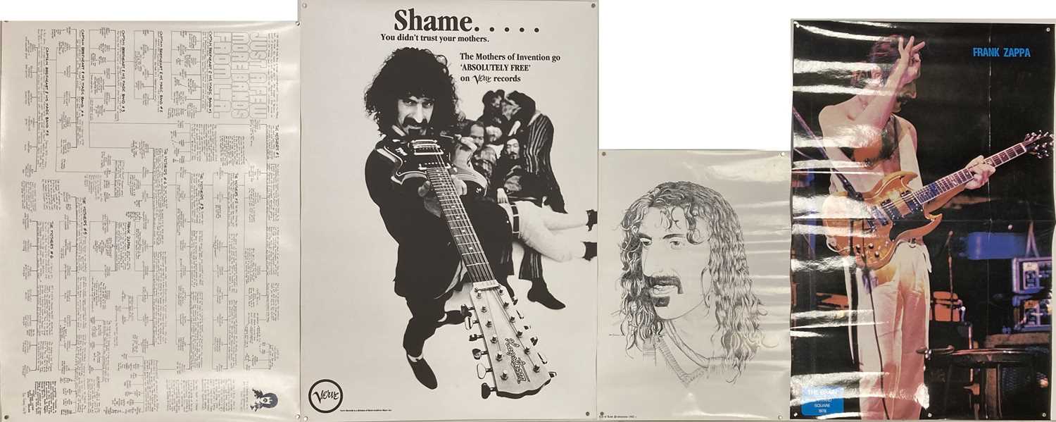 Lot 300 - FRANK ZAPPA POSTERS.