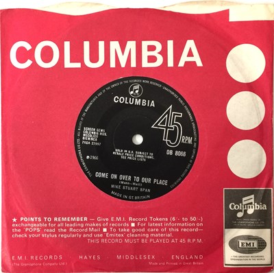 Lot 271 - MIKE STUART SPAN - COME ON OVER TO OUR PLACE 7" (DB 8066)