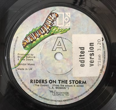 Lot 286 - THE DOORS - RIDERS ON THE STORM 7" (SAM 50 - SINGLE SIDED - UK DJ PROMO)