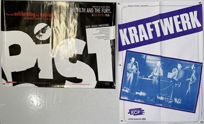 Lot 137 - POSTER COLLECTION INC SEX PISTOLS.