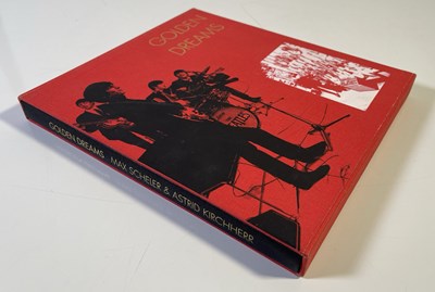 Lot 195 - THE BEATLES - ASTRID KIRCHHERR AND MAX SCHELER SIGNED COPY OF 'GOLDEN DREAMS'.