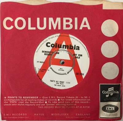 Lot 305 - THE BLUE ACES - THAT'S ALL RIGHT 7" (DEMO - DB 7954)