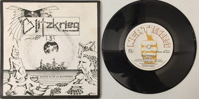Lot 309 - BLITZKRIEG - BURIED ALIVE 7" (NEAT 10)