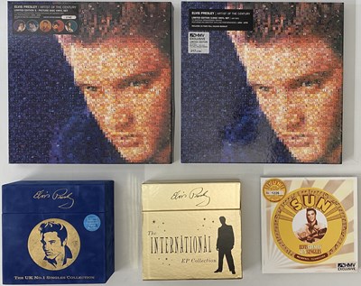 Lot 324 - ELVIS PRESLEY - INC 90s / 2000s DELETED RELEASES - BOX SETS / 10" / LP COLLECTION