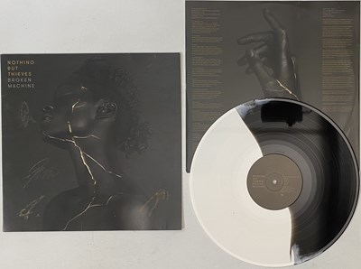 Lot 242 - NOTHING BUT THIEVES - BROKEN DREAMS LP (ORIGINAL BLACK/WHITE PRESSING - SIGNED COPY)