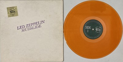 Lot 246 - LED ZEPPELIN - MUDSLIDE (PRIVATE PRESSING - ORANGE VINYL)