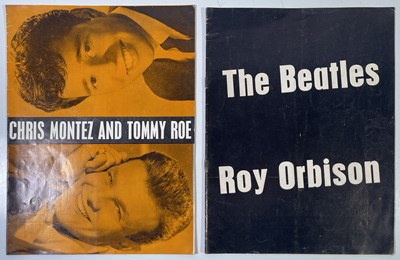 Lot 205 - THE BEATLES - TWO 1963 CONCERT / TOUR PROGRAMMES.