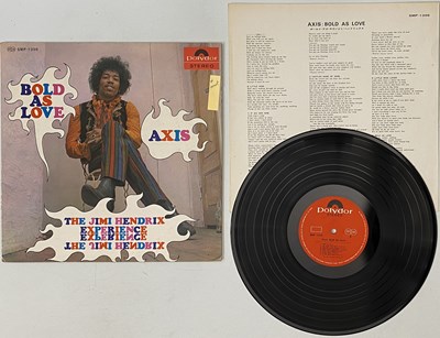 Lot 255 - THE JIMI HENDRIX EXPERIENCE - BOLD AS LOVE (SMP-1398 - 1969 JAPANESE PRESS)