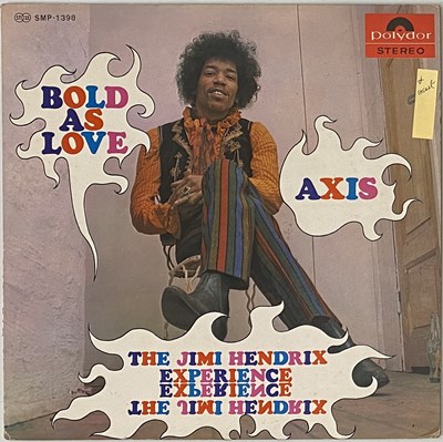 Lot 255 - THE JIMI HENDRIX EXPERIENCE - BOLD AS LOVE (SMP-1398 - 1969 JAPANESE PRESS)