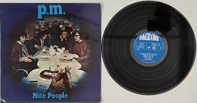 Lot 391 - NITE PEOPLE - P.M. LP (POLS 025 - UK ORIGINAL PRESSING)
