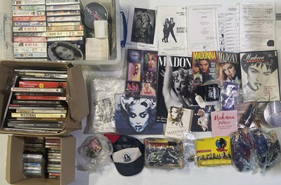 Lot 472 - MADONNA - LARGE COLLECTION OF MEMORABILIA.