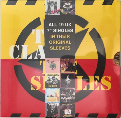Lot 464 - THE CLASH - THE SINGLES 7" BOX SET