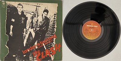 Lot 408 - THE CLASH - LONDON'S BURNING LP (CBS 19749 - ORIGINAL ARGENTINA PROMO)