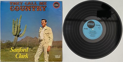 Lot 412 - SANFORD CLARK - THEY CALL ME COUNTRY LP (UK ORIGINAL PRESSING - CW 131)