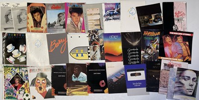 Lot 108 - CONCERT AND TOUR PROGRAMME COLLECTION INC ROLLING STONES.