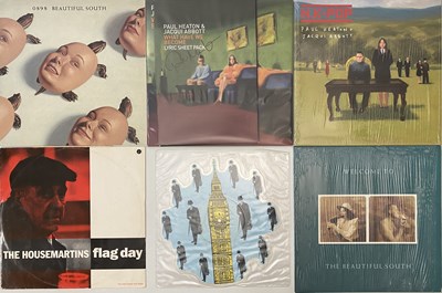 Lot 443 - PAUL HEATON/ THE HOUSEMARTINS/ BEAUTIFUL SOUTH - LP/ 12" PACK