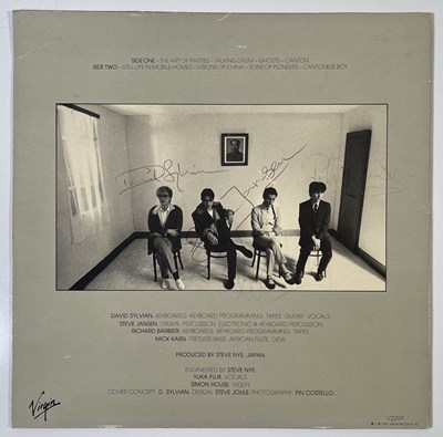 Lot 268 - JAPAN - SIGNED TIN DRUM LP SLEEVE.