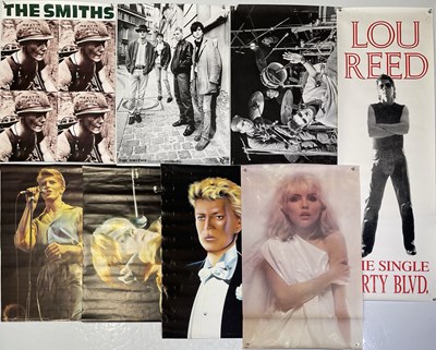 Lot 138 - POSTER COLLECTION INC DEBBIE HARRY / THE SMITHS / BOB DYLAN.