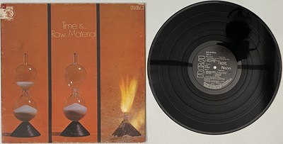 Lot 245 - RAW MATERIAL - TIME IS... LP (UK ORIGINAL PRESSING - NE 8)