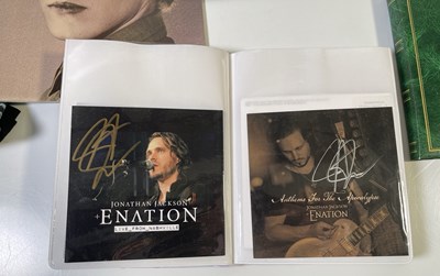 Lot 42 - MUSIC MEMORABILIA INC SIGNED ECHO AND THE BUNNYMEN / JAPAN 7" SLEEVES.