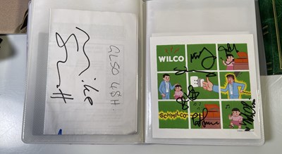 Lot 42 - MUSIC MEMORABILIA INC SIGNED ECHO AND THE BUNNYMEN / JAPAN 7" SLEEVES.