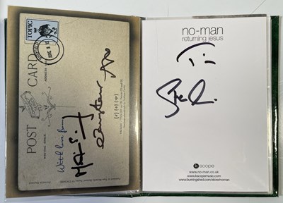 Lot 42 - MUSIC MEMORABILIA INC SIGNED ECHO AND THE BUNNYMEN / JAPAN 7" SLEEVES.