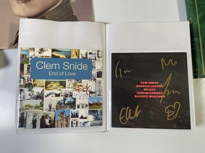 Lot 42 - MUSIC MEMORABILIA INC SIGNED ECHO AND THE BUNNYMEN / JAPAN 7" SLEEVES.