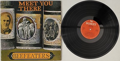Lot 424 - BEEFEATERS - MEET YOU THERE LP (ORIGINAL DANISH PRESSING - SLPS 1509)