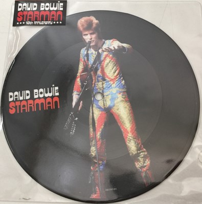 Lot 473 - DAVID BOWIE - STARMAN 7" (40TH ANNIVERSARY PICTURE DISC - 5099955979177)
