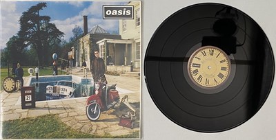Lot 477 - OASIS - BE HERE NOW LP (UK ORIGINAL - 'MIKES-THE EXCHANGE' - CRE LP 219)