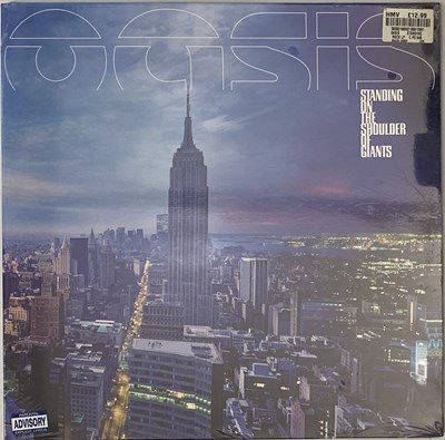 Lot 478 - OASIS - STANDING ON THE SHOULDER OF GIANTS LP (SEALED ORIGINAL UK COPY - BIG BROTHER RKIDLP 002)