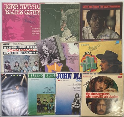 Lot 448 - JOHN MAYALL - SIGNED LP COLLECTION.
