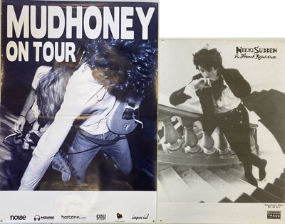 Lot 308 - INDIE POSTERS INC MUDHONEY / TV PERSONALITIES / RHCP.