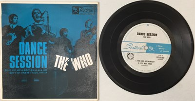 Lot 486 - THE WHO - DANCE SESSION 7" (DX-11,169 - AUSTRALIAN EP)