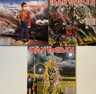 Lot 116 - IRON MAIDEN/MARILLION LPs (EMI 100 PRESSINGS)