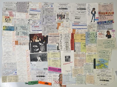 Lot 116 - LARGE COLLECTION OF C 1980S - 00S TICKETS/STUBS.