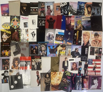 Lot 109 - LARGE COLLECTION OF C 1970S/80S TOUR AND CONCERT PROGRAMMES - ROCK AND POP.