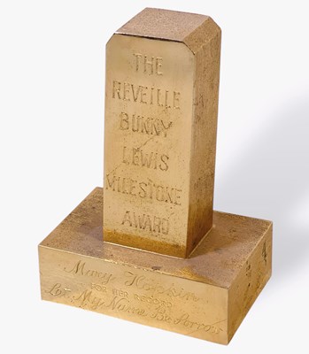 Lot 234 - MARY HOPKIN COLLECTION - 1971 REVEILLE AWARD.