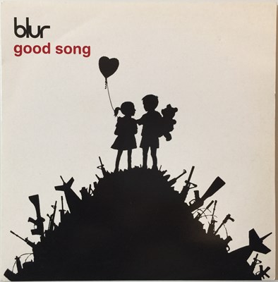 Lot 126 - BLUR - GOOD SONG 7" (RED VINYL BANKSY DESIGNED SLEEVE - PARLOPHONE R 6619)