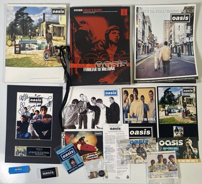 Lot 511 - OASIS MEMORABILIA COLLECTION.