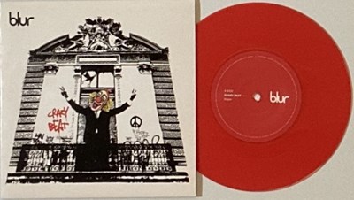 Lot 127 - BLUR - CRAZY BEAT 7" (RED VINYL BANKSY DESIGNED SLEEVE - PARLOPHONE R 6610)