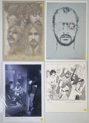 Lot 178 - THE BEATLES - KLAUS VOORMANN SIGNED PRINTS.