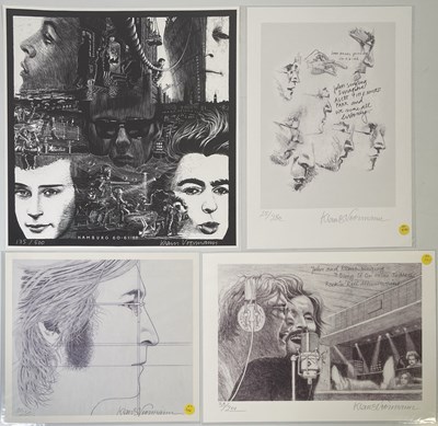 Lot 182 - KLAUS VOORMANN SIGNED PRINTS.
