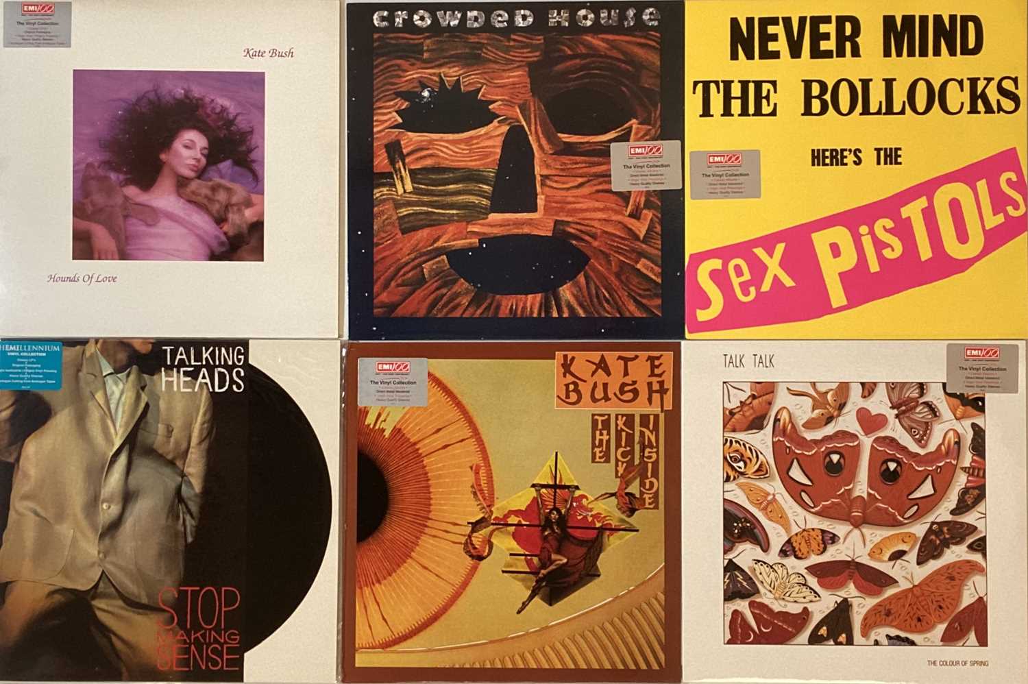Lot 119 - PUNK/INDIE/AT - EMI 100/MILLENNIUM VINYL COLLECTION PRESSING LPs